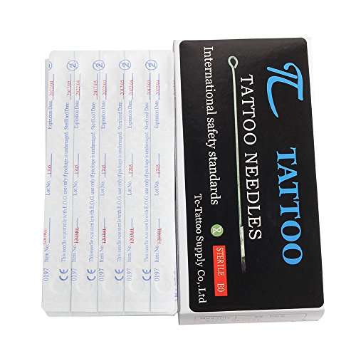 50 Tattoo Needles 3RL Tc Tattoo 3 Round Line for Tattoo Machine Tattoo Kit
