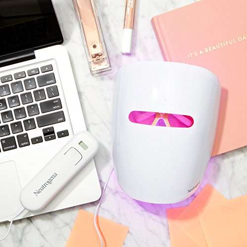 Neutrogena Light Therapy Acne Treatment Face Mask, Chemical & UV-Free with Clinically Proven...