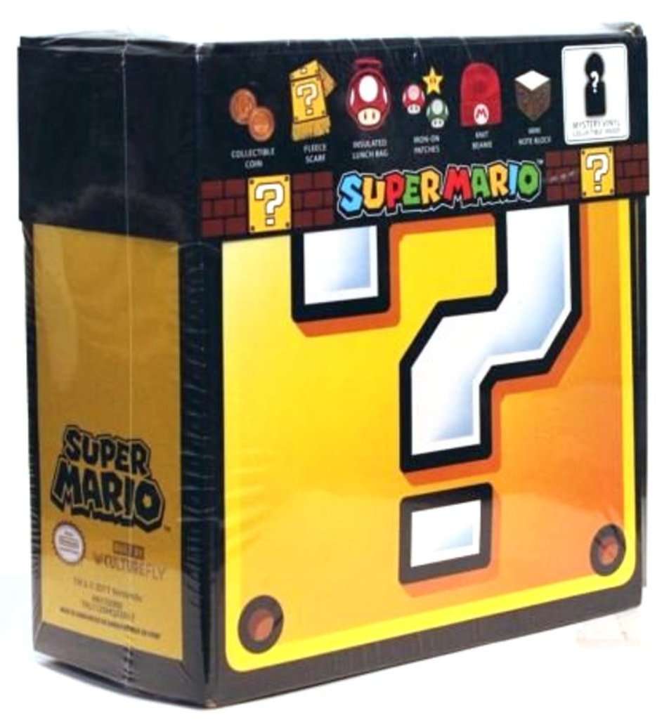 CultureFly Super Mario Collectibles Box, Mini Note Block