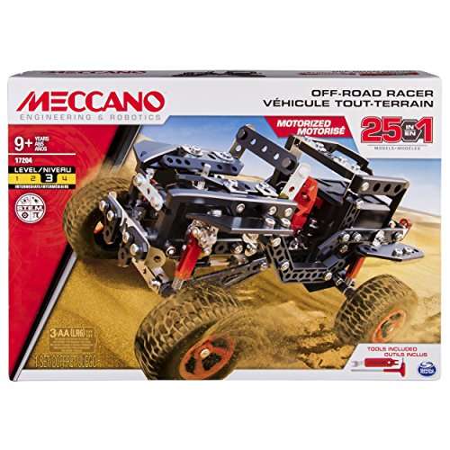 Meccano 25 Model Set - Jeep (Styles Vary)