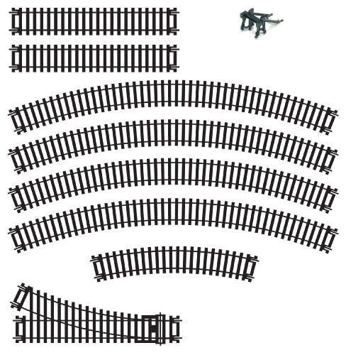Hornby R8222 00 Gauge Track Extension Pack B