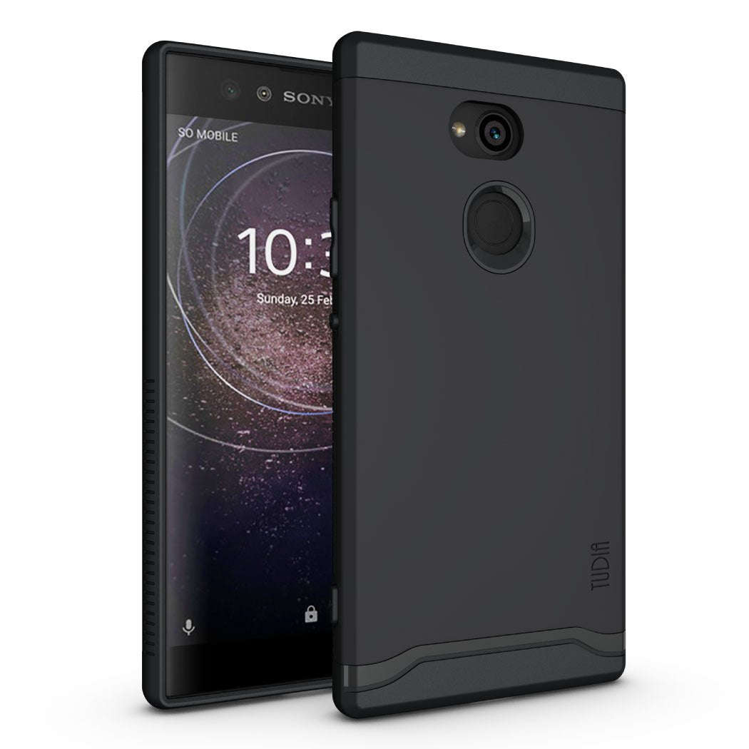 Sony Xperia XA2 Ultra Case, TUDIA Slim-Fit Heavy Duty [Merge] Extreme Protection/Rugged but Slim ...