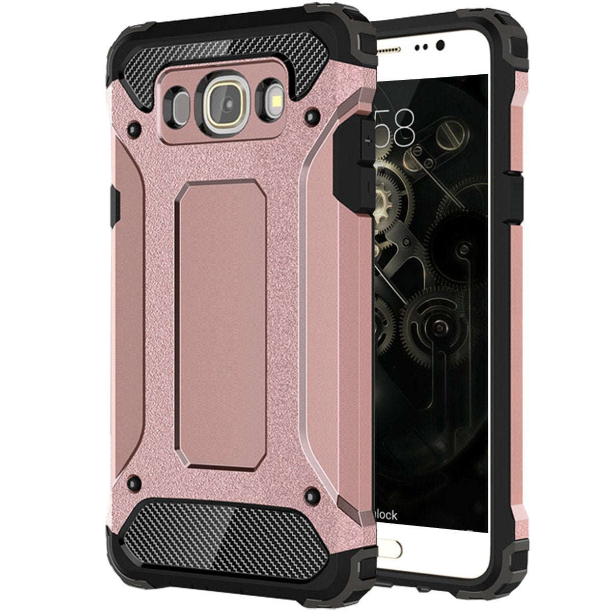 Galaxy J3 (2016) Case, Rugged Tough Dual Layer Armor Case Samsung Galaxy J3 (2016) Protective Cas...
