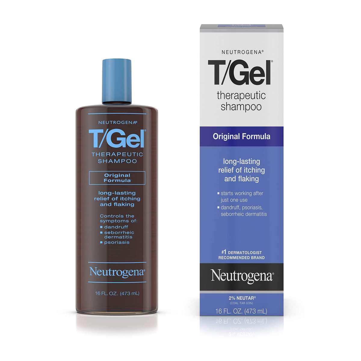 Neutrogena T/Gel Therapeutic Shampoo Original Formula, Anti-Dandruff Treatment for Long-Lasting...