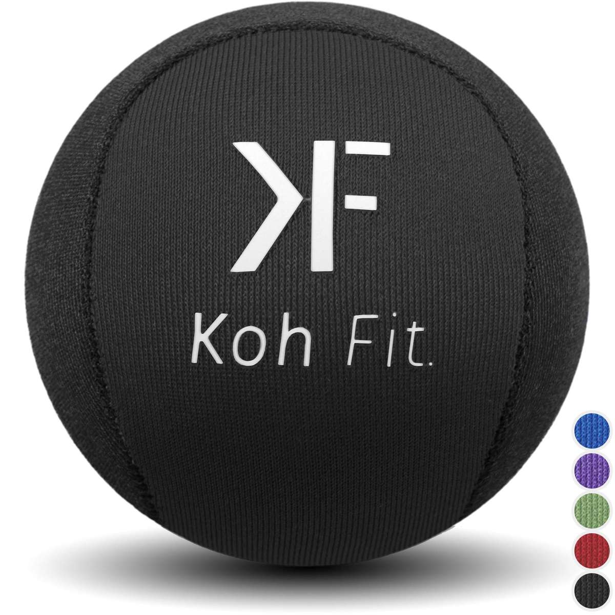 Koh Fit Stress Ball for Adults - Stress Reliever Squeeze Balls - Bonus 18-Page Hand Exercise Ther...
