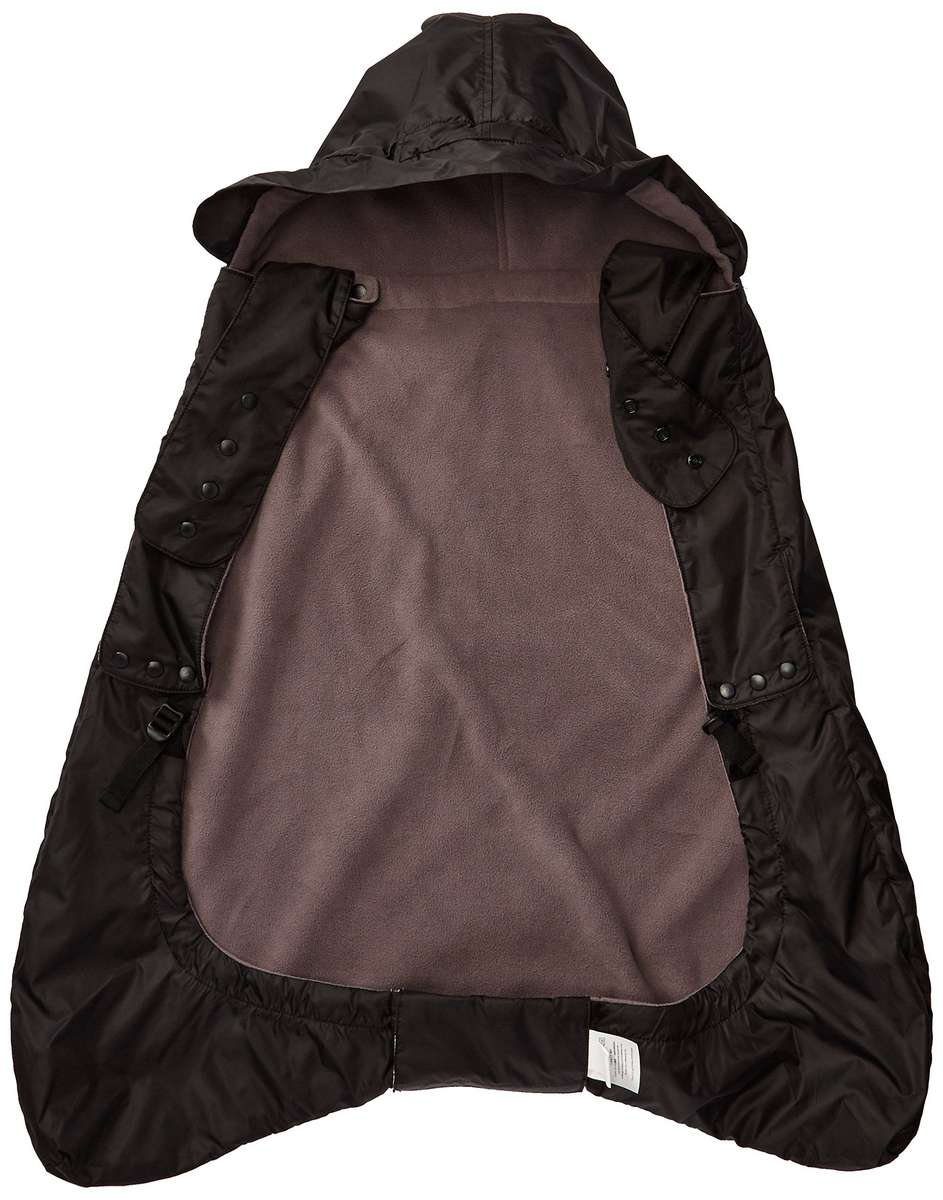 Ergobaby Fleece Lined Winter Weather Cover, Black