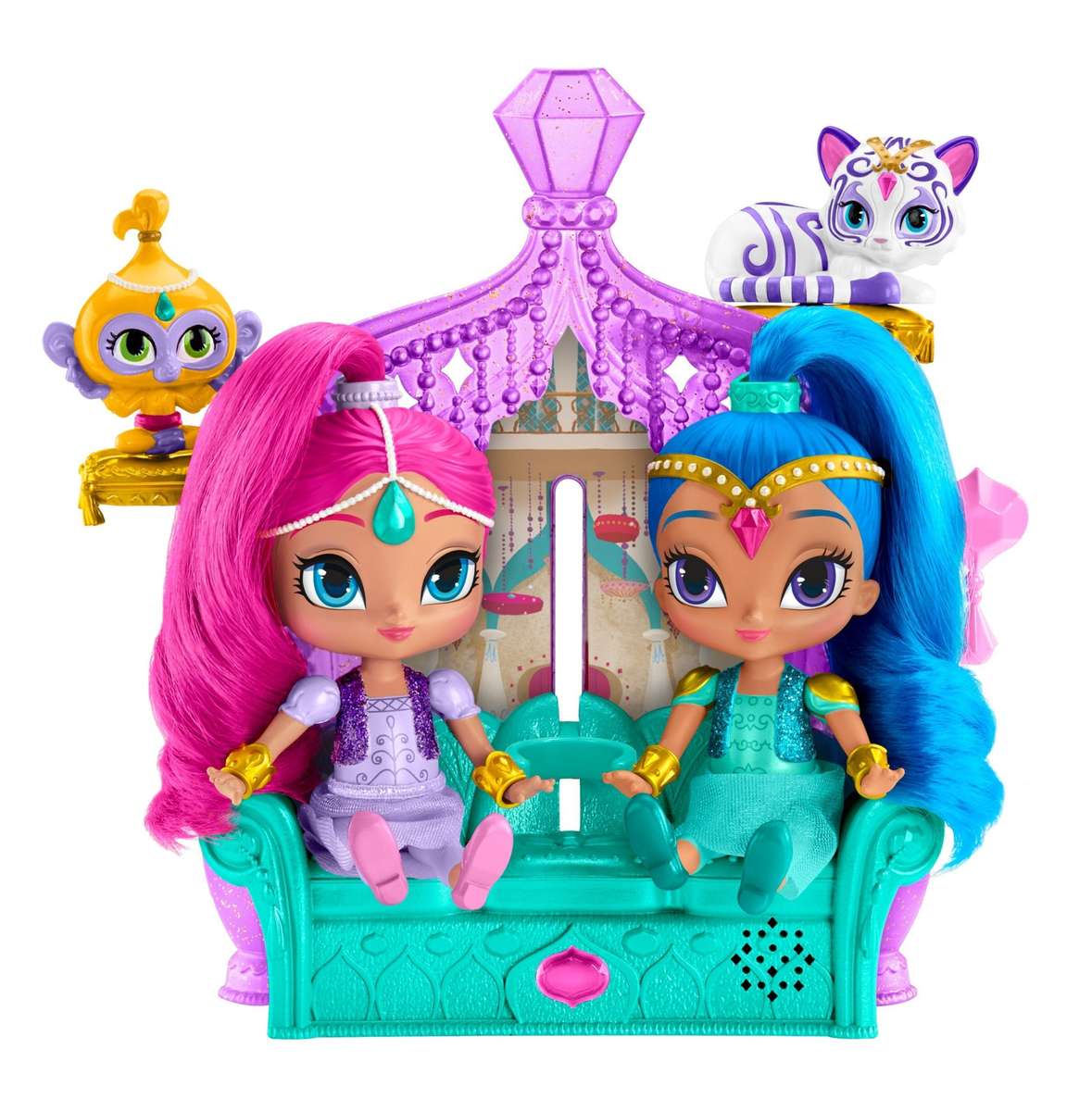 Fisher-Price Nickelodeon Shimmer & Shine, Float & Sing Palace Friends Playset