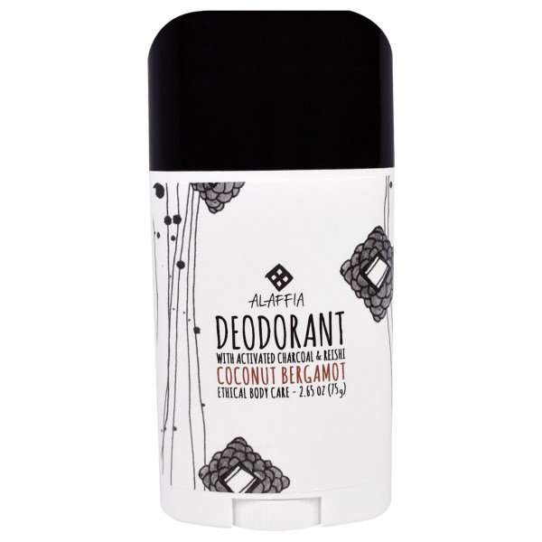 Alaffia, Deodorant, Coconut Bergamot, 2.65 oz (75 g)