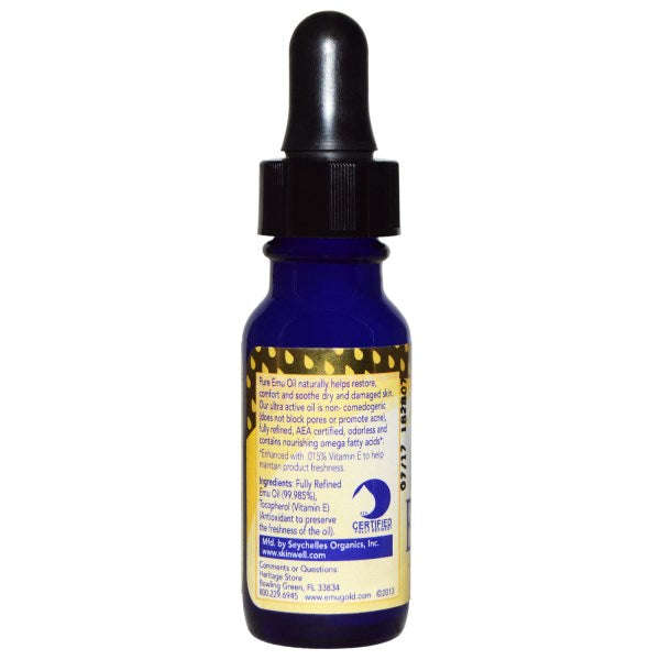 Emu Gold, Emu Oil, Fully Refined, 0.5 fl oz (15 ml)