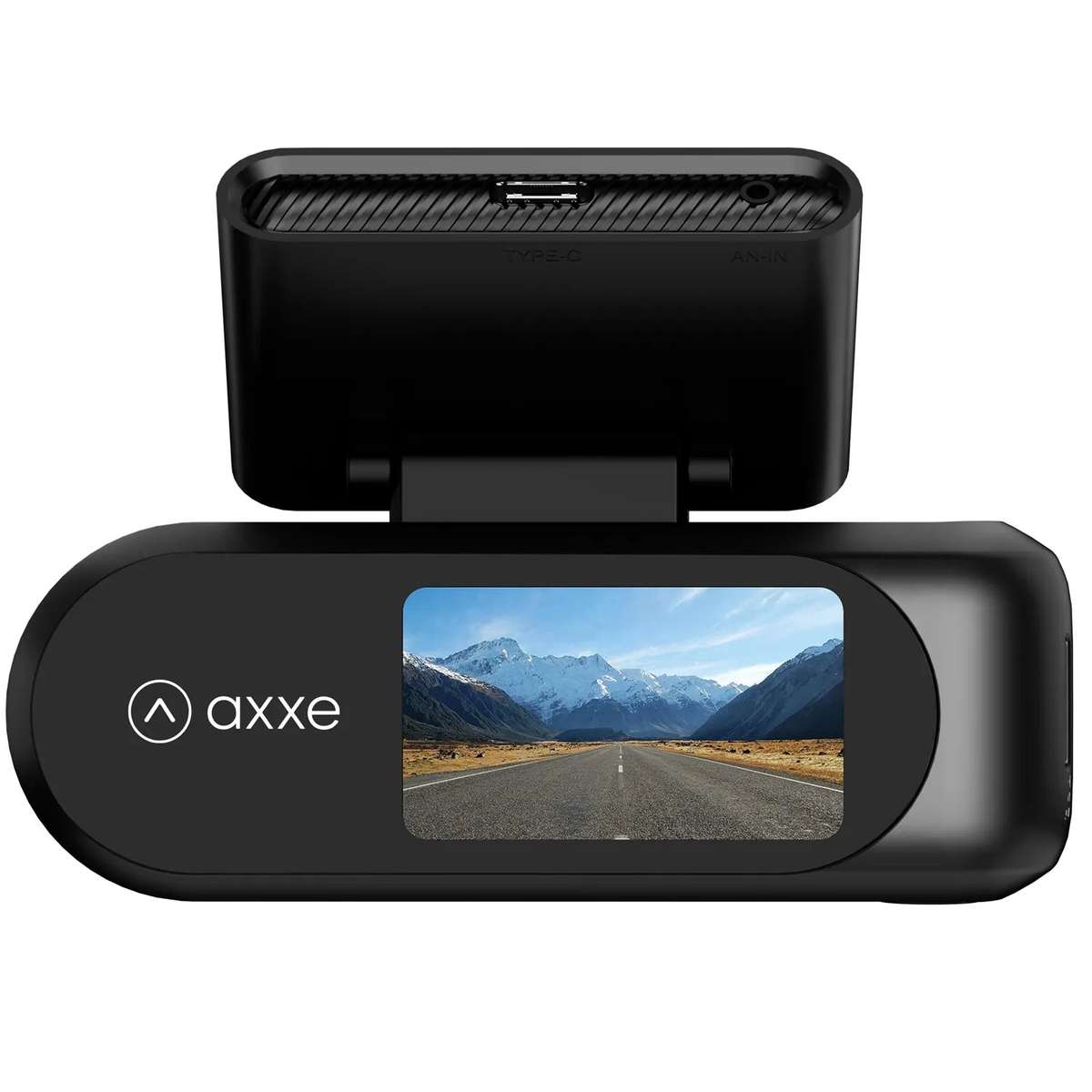 Axxe 2K Dual-Channel Dashcam with Rear Camera