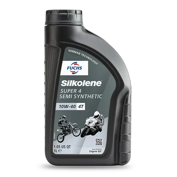Silkolene Super 4 10W-40 Motorcycle Oil