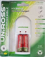 Battery Charger for 2xAA or 2xAAA NiMH Cells