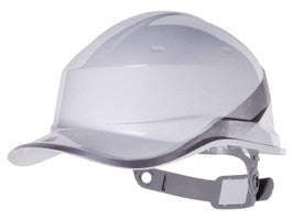 Safety Helmet Diamond Hi-Viz - White