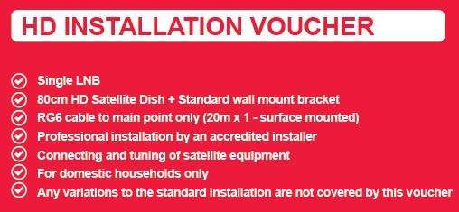 Openview Decoder & Installation Voucher
