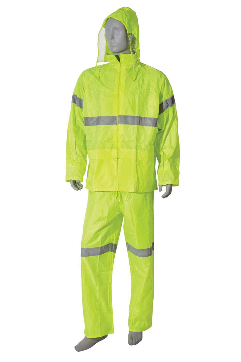 Otter Heavy Duty Hi-Viz Rain Suit - M