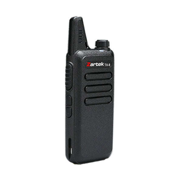 Zartek Rechargeable Two-Way Radio TX8 Twin-Pack
