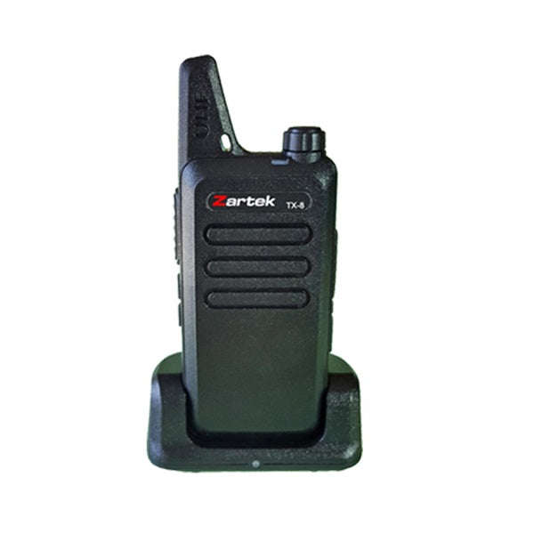 Zartek Rechargeable Two-Way Radio TX8 Twin-Pack