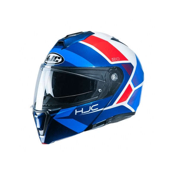 HJC i90 Hollen Flip-Up Helmet - Blue/Red/White MC21 / M
