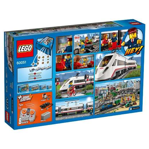 Lego high speed passenger train 60051
