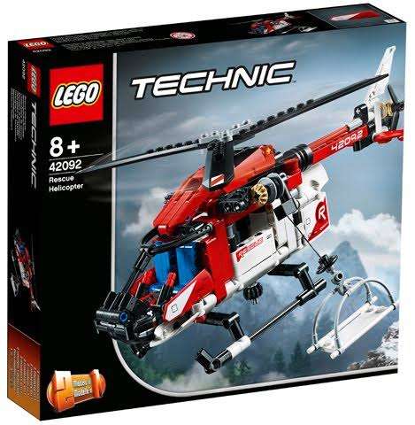 lego rescue helicopter 42092