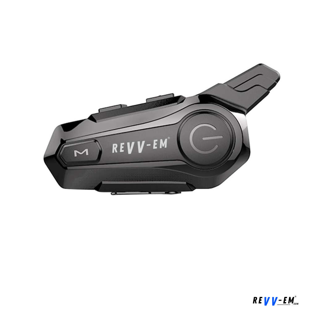 REVV-EM® Universal Helmet Bluetooth Intercom Headset Kit