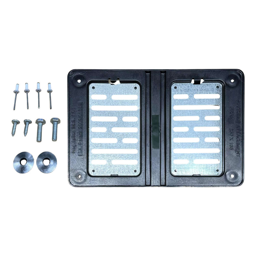 Universal Motorcycle Square Number Plate Bracket