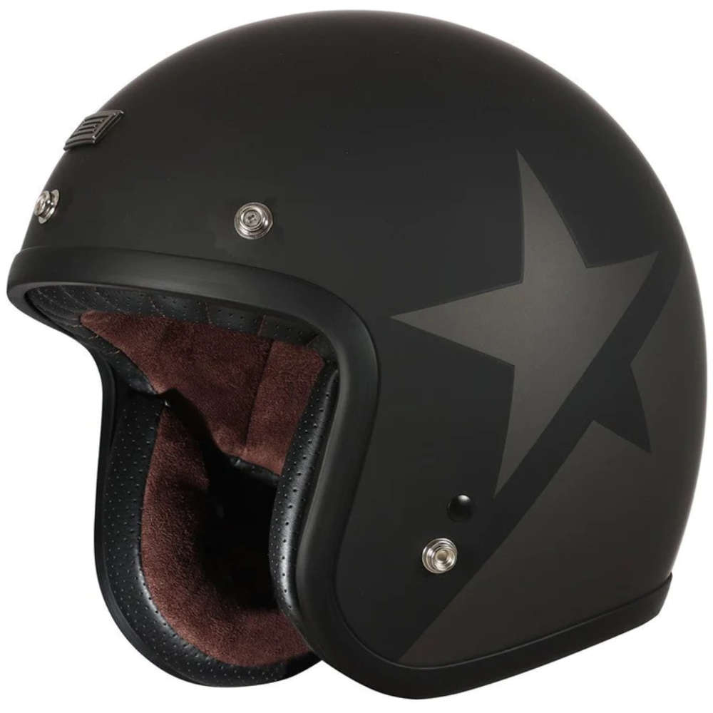 Origine Primo Star Titanium/Black Helmet
