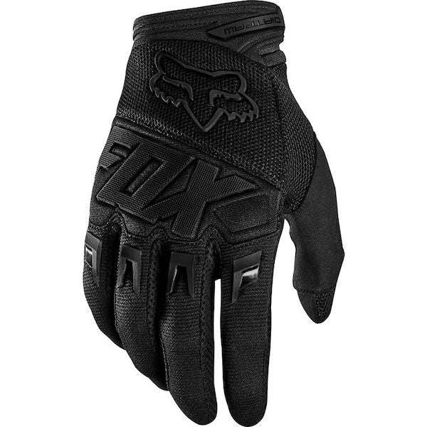 Fox DirtPaw Black/Black Gloves - L