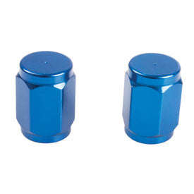 Tusk Valve Stem Caps - Blue
