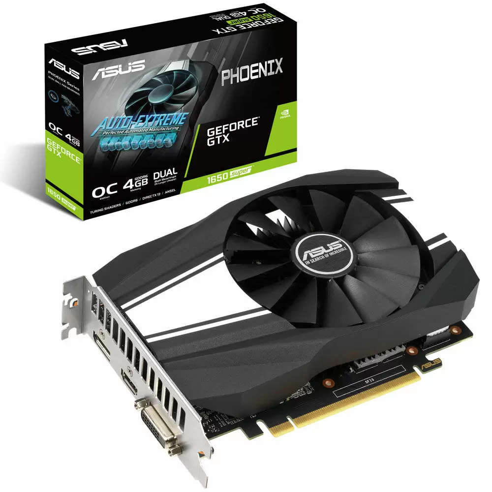ASUS GeForce GTX 1650 SUPER 4GB GDDR6 128-bit PCI-E 3.0 90YV0E40-M0NA00 Gaming Graphics Card