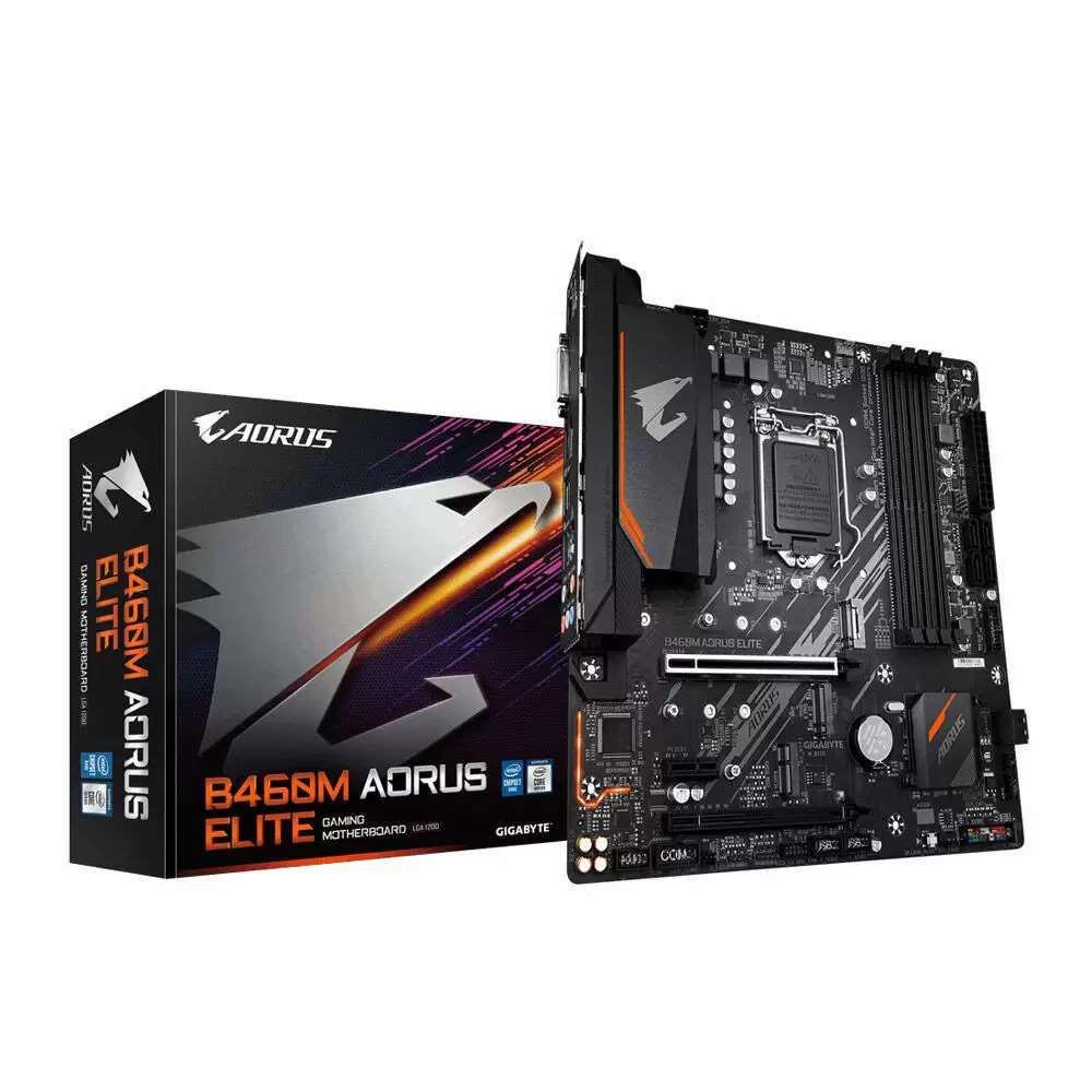 GIGABYTE B460M AORUS ELITE LGA1200 Intel B460 Micro-ATX Intel Motherboard