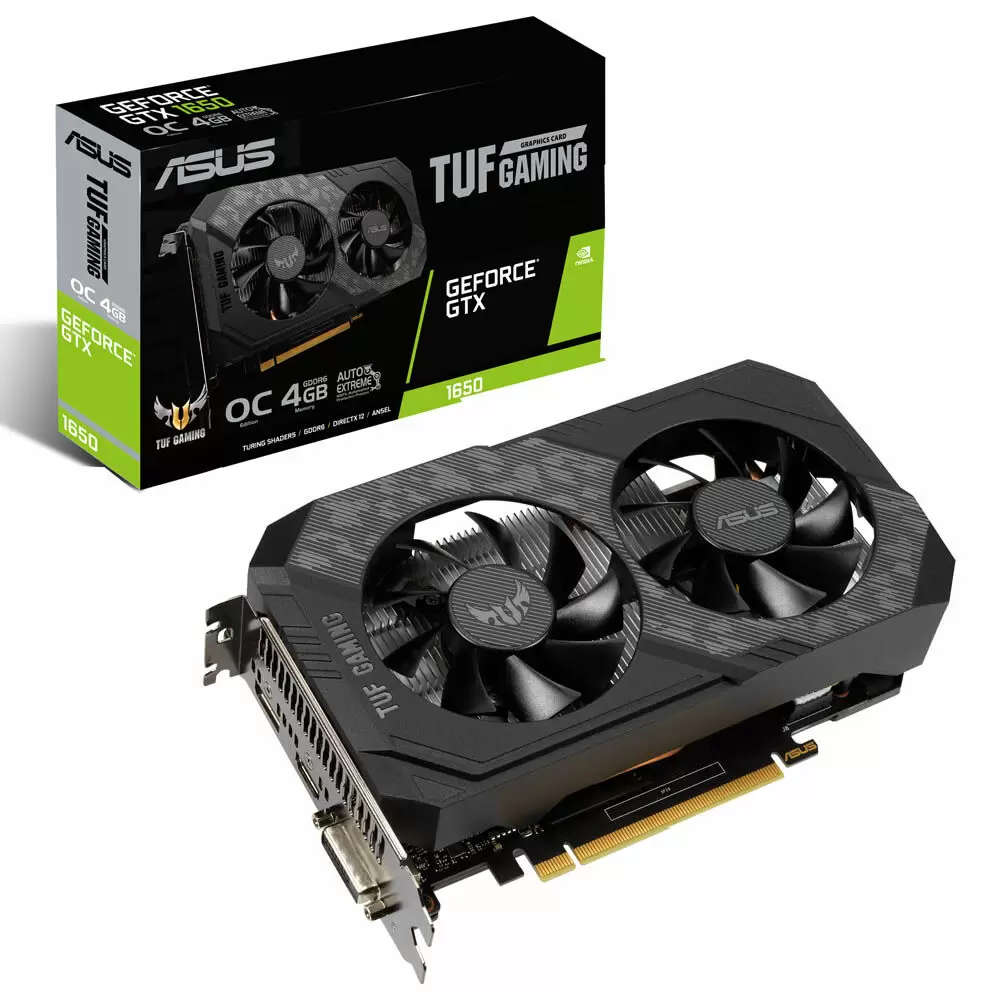 ASUS GeForce GTX 1650 4GB GDDR6 128-bit PCI-E 3.0 90YV0EH0-M0NA00 Gaming Graphics Card