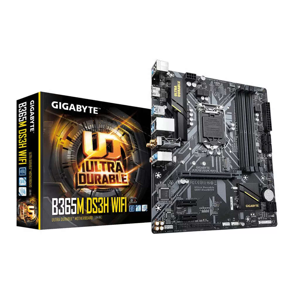 GIGABYTE B365M DS3H WIFI LGA1151 Intel B365 Micro-ATX Intel Motherboard