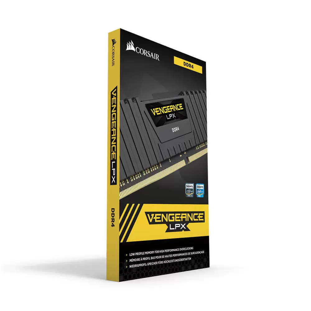 CORSAIR VENGEANCE LPX 16GB Kit DDR4-3200 CL16 1.35v CMK16GX4M2B3200C16 Desktop Memory