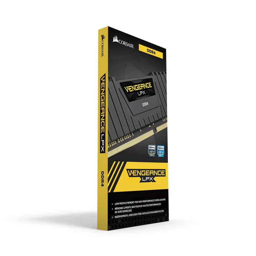 CORSAIR VENGEANCE LPX 16GB DDR4-3200 CL16 1.35v CMK16GX4M1E3200C16 Desktop Memory