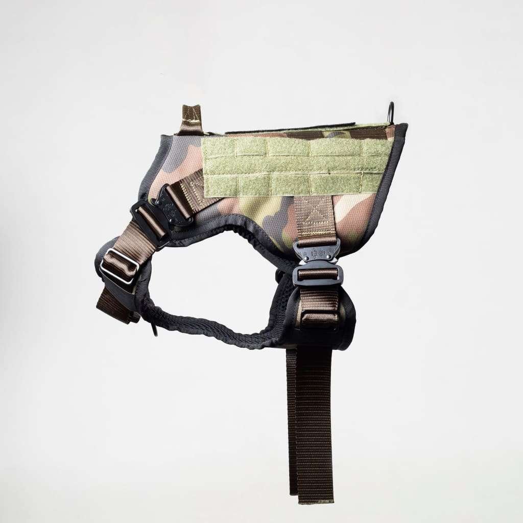War Dog Ghost Harness - Small / Olive Green / 4 Plastic Clips(Front and Back)