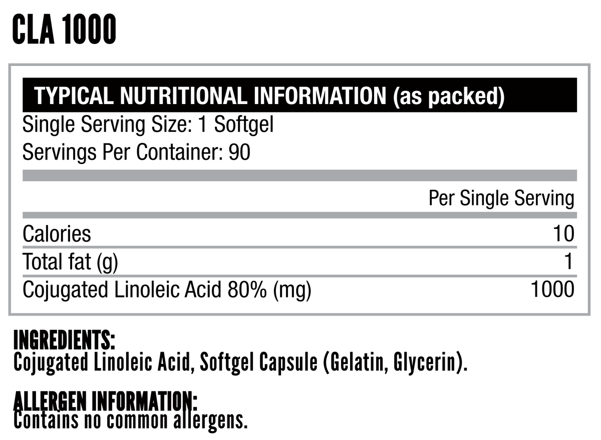 Nutritech CLA 1000