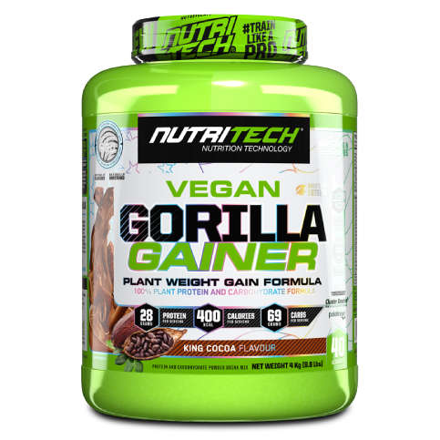 Nutritech Vegan Gorilla Gainer - 4kg / King Cookie