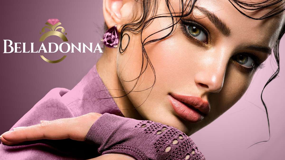 3 cts Pink Sapphire and White Topaz Gemstone Solid .925 Silver Pendant