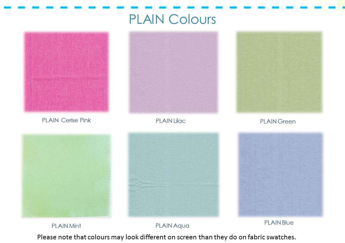 Baby Bugs - Cot Pillow Case - Plain Blush