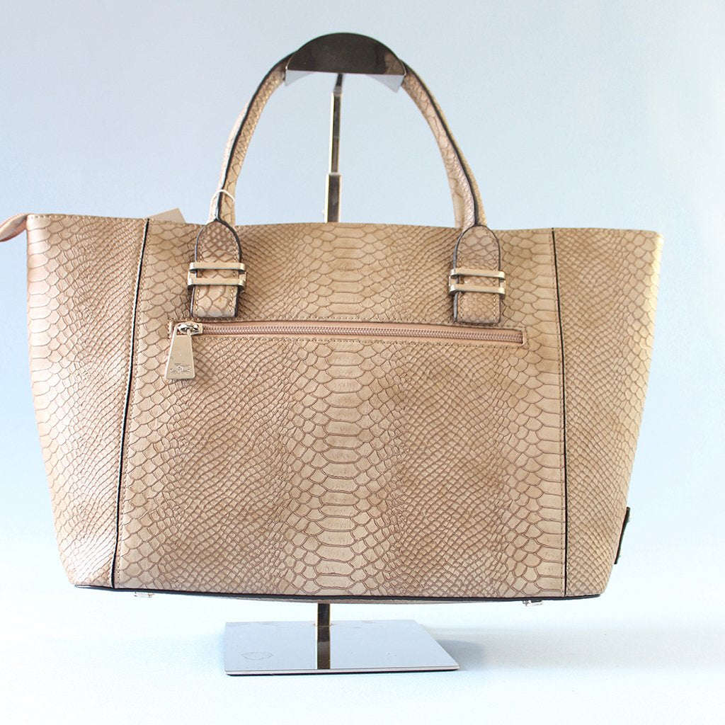 Jacky & Celine Quality leather bag in Tan