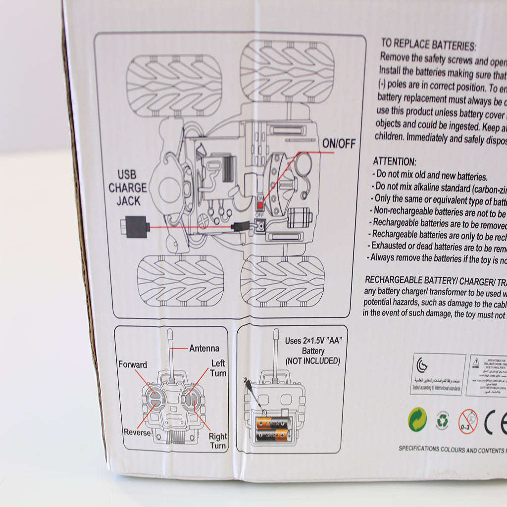 peppa pig  colourful stunt car