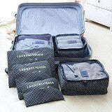Beauty Cases Travel Luggage Organisers Bags Storage Set - Gifts - Navy Star