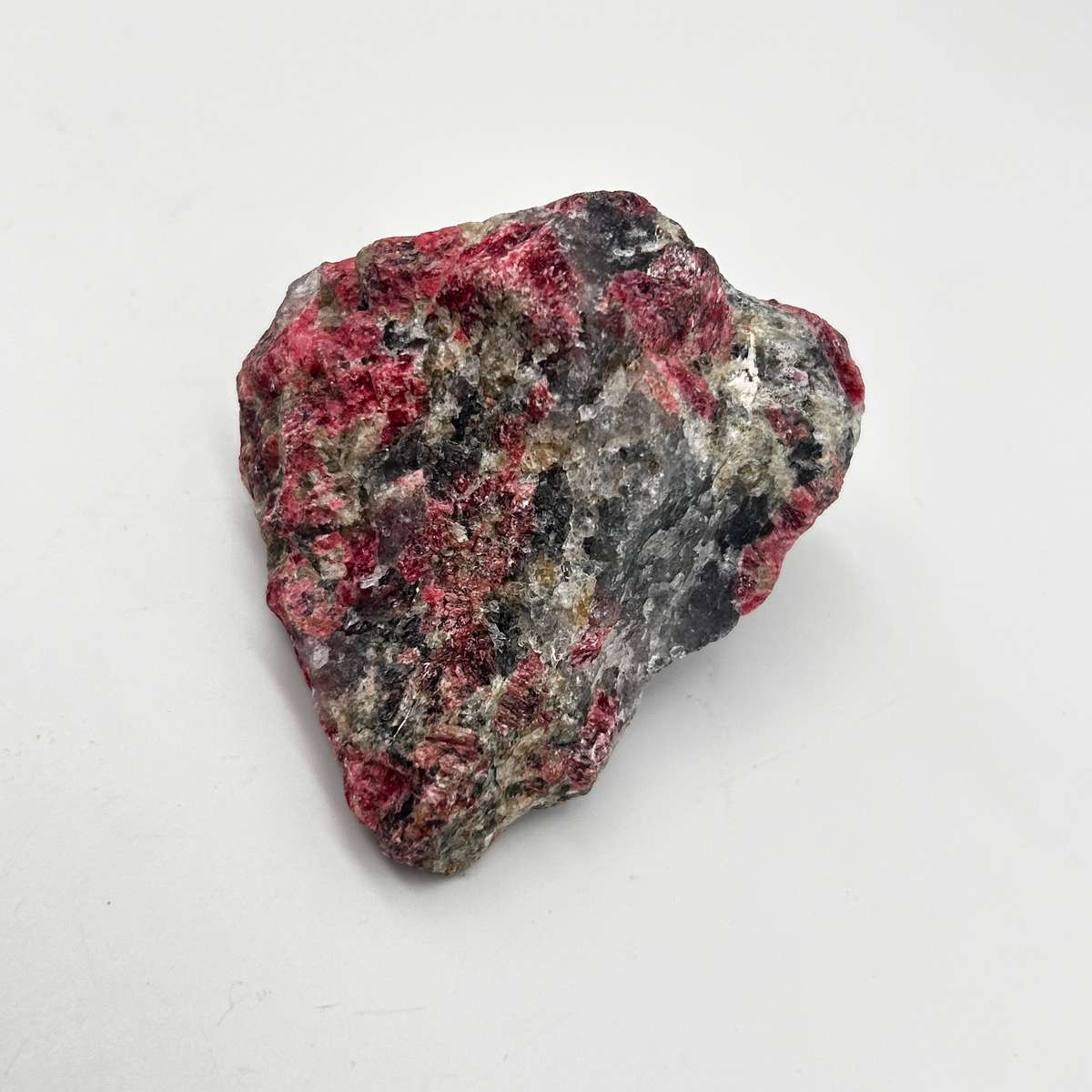 Red Rhodonite Crystal From Zimbabwe