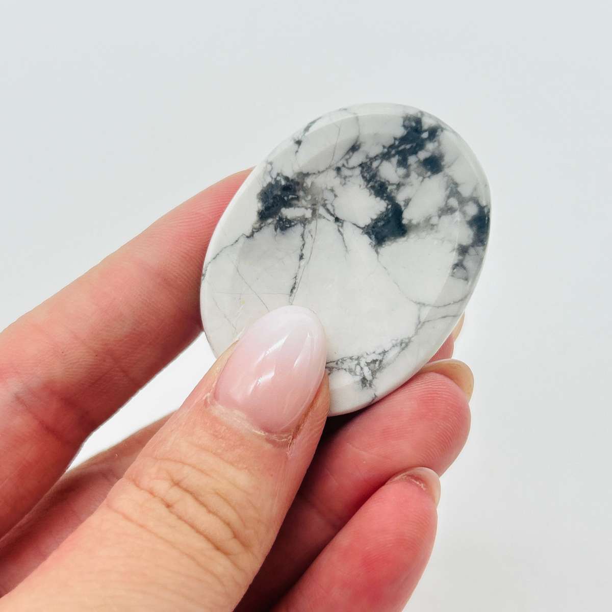 Howlite Worry Stone