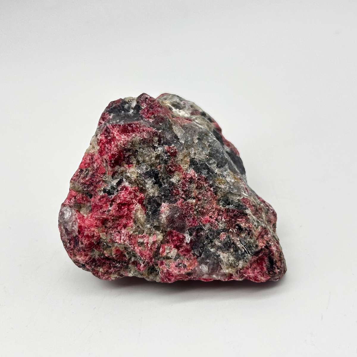 Red Rhodonite Crystal From Zimbabwe