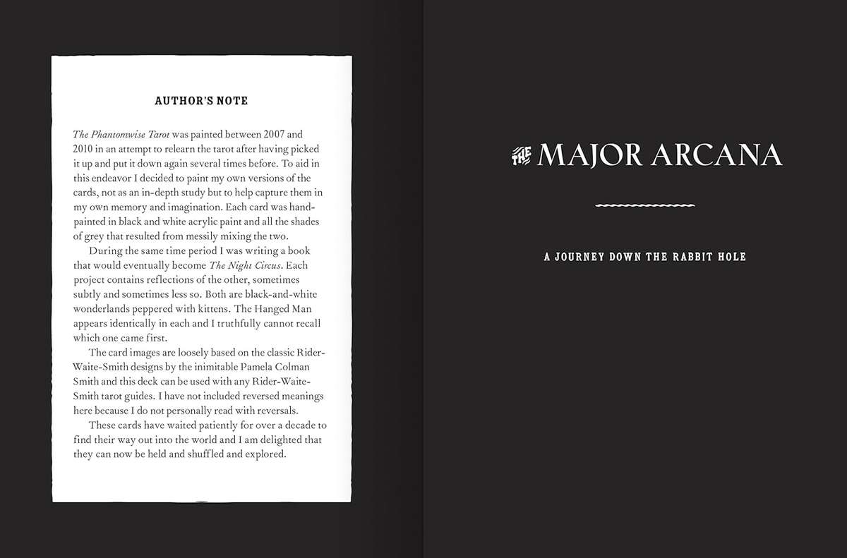 The Phantomwise Tarot by Erin Morgenstern