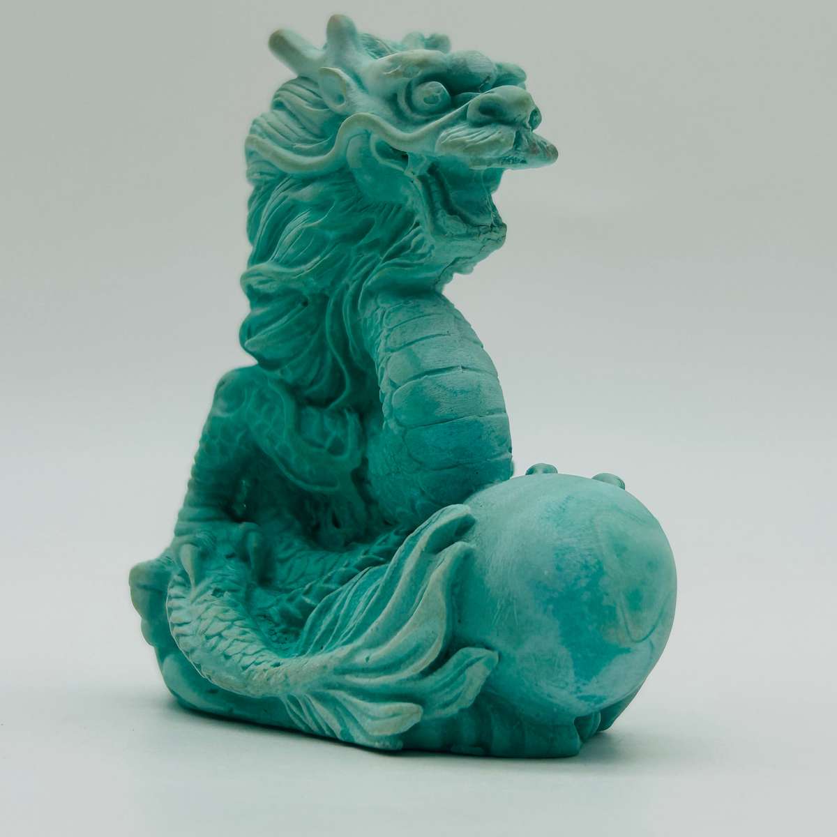 Dragon with Wealth Pearl - water