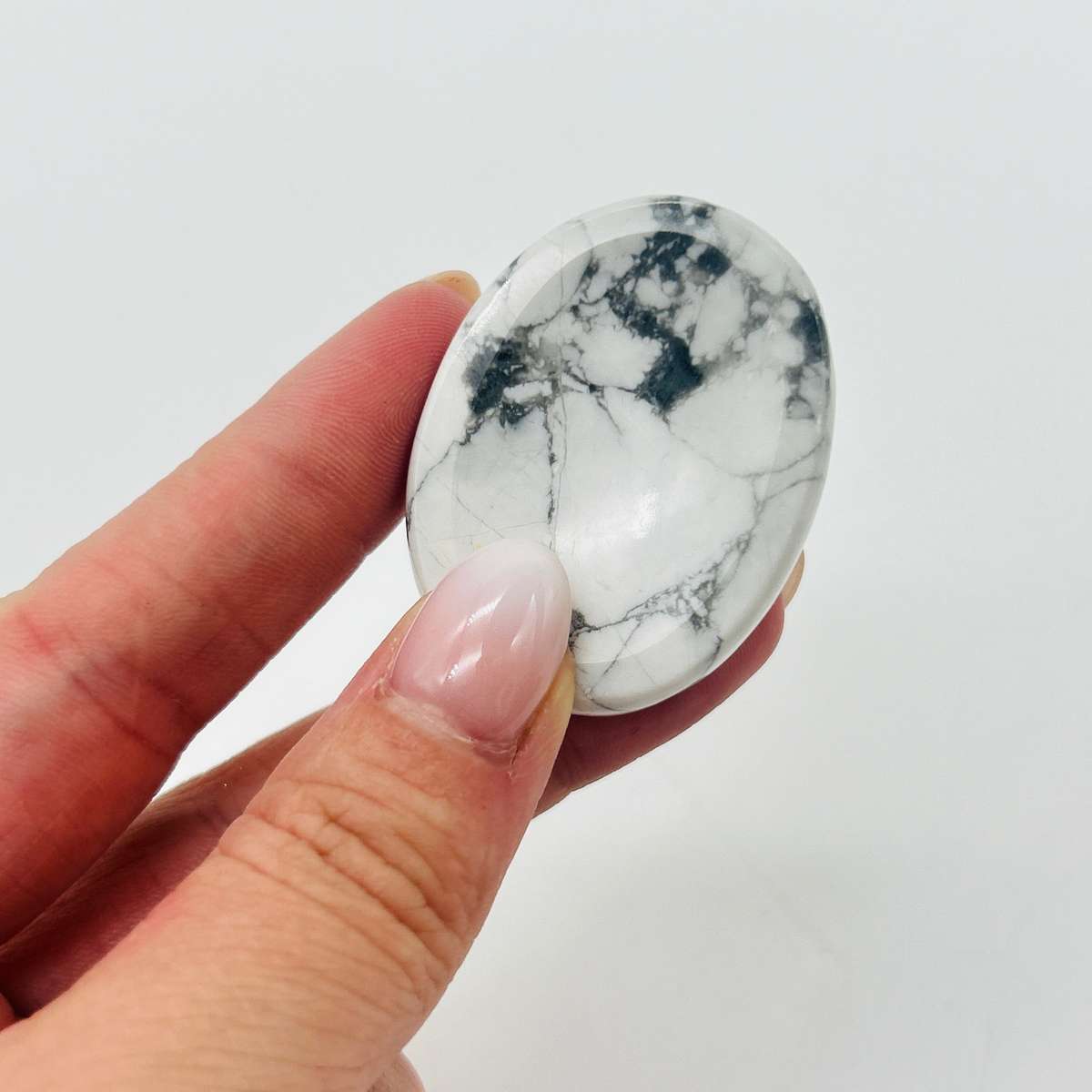 Howlite Worry Stone