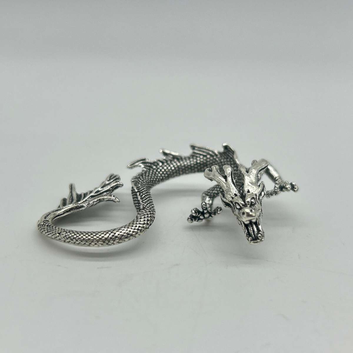 Dragon Mythical And Magical - silver